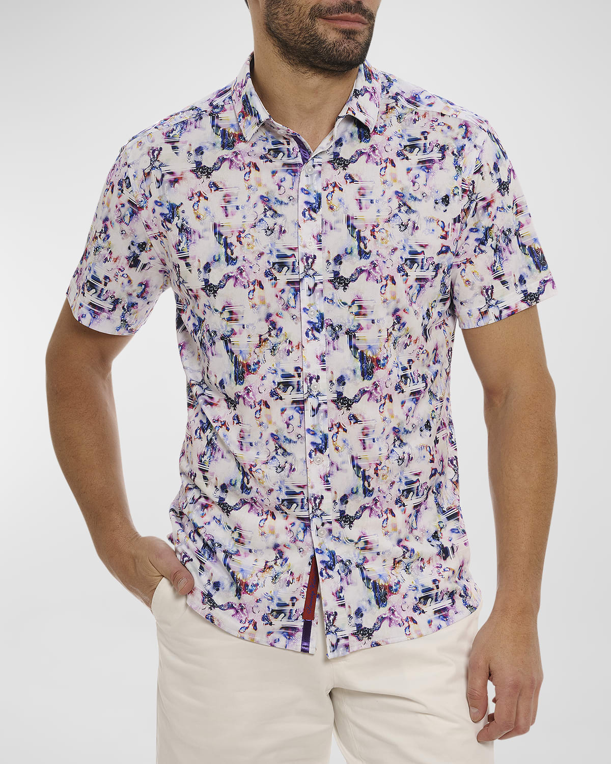 Robert Graham Men's Le Pelosa Short-Sleeve Shirt