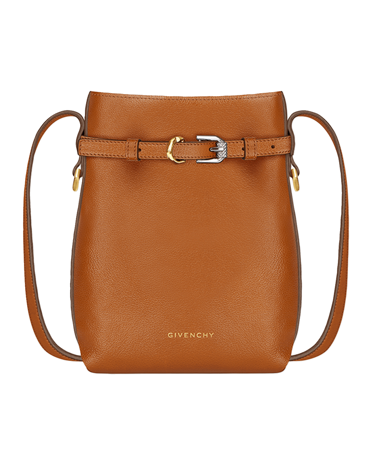 Givenchy Voyou Phone Pouch Bag in Shiny Tumbled Leather