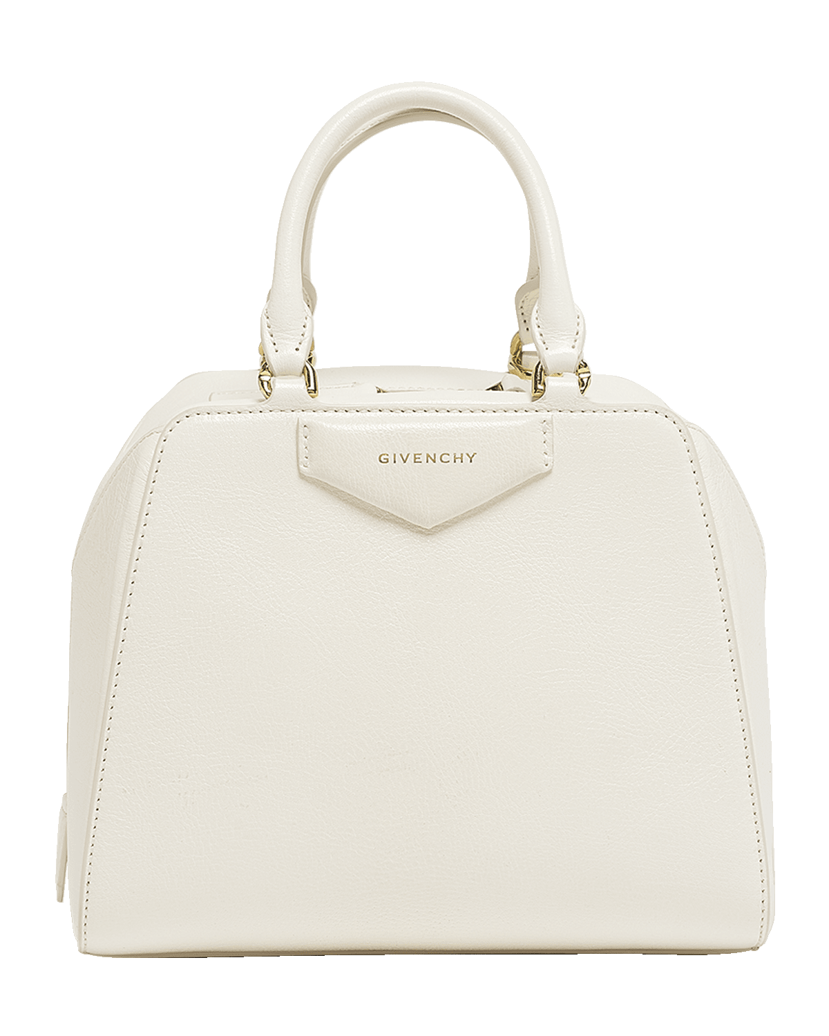 Givenchy Antigona Cube Mini Top-Handle Bag in Shiny Tumbled Leather