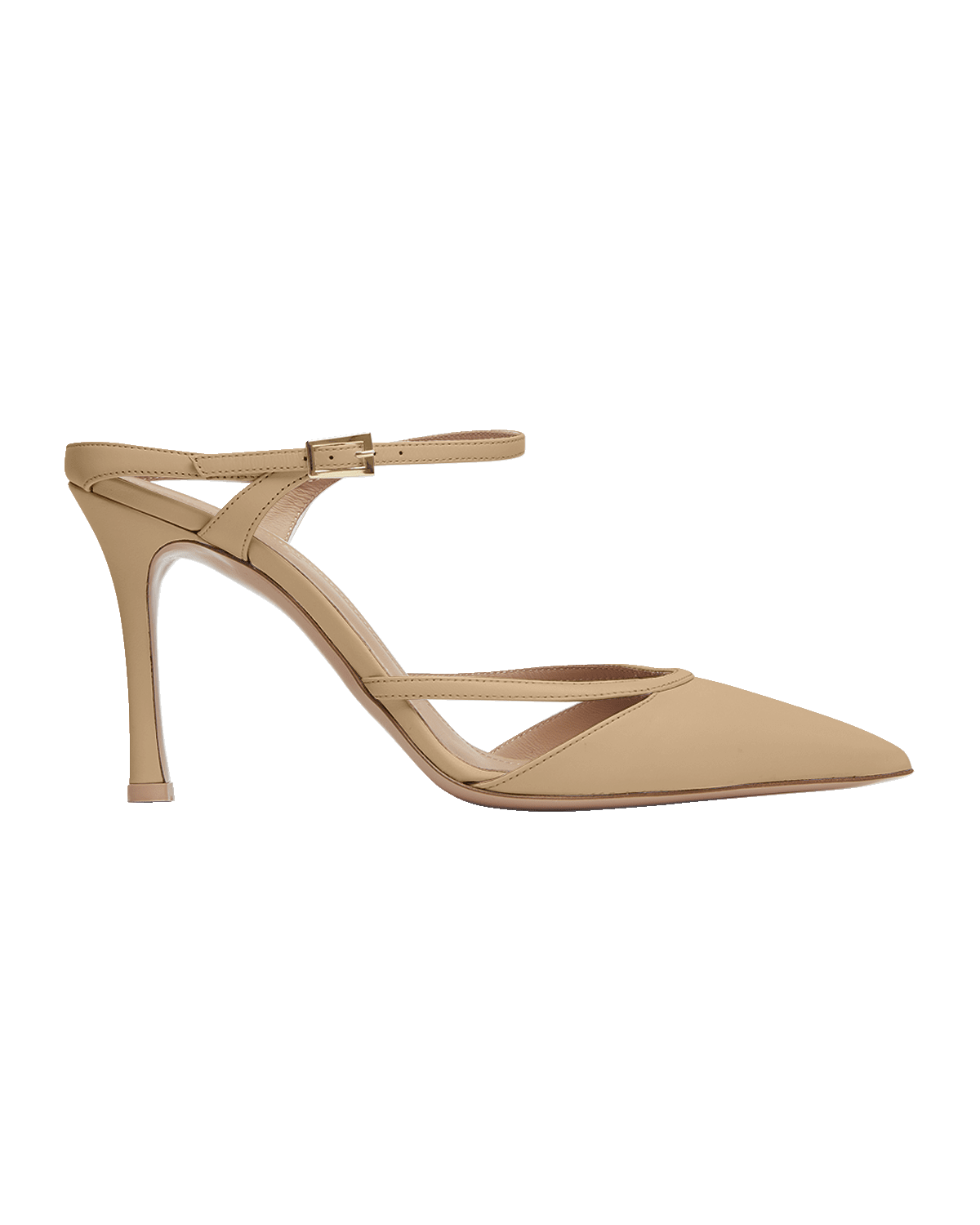 Malone Souliers Yola Napa Cutout Mule Pumps
