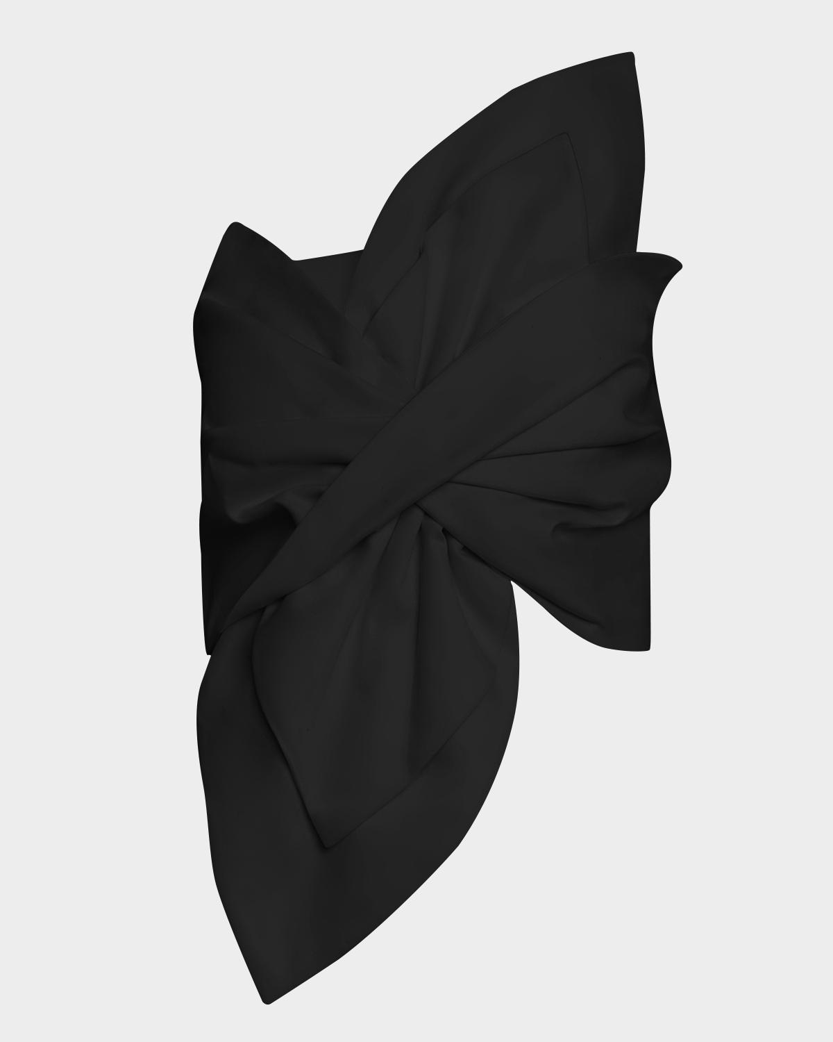 JBQ Orchid Bow Crop Top