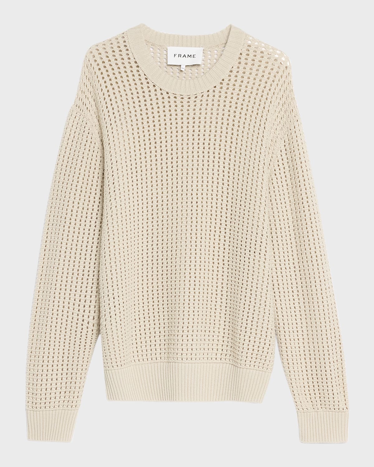 FRAME Men's Open Weave Sweater