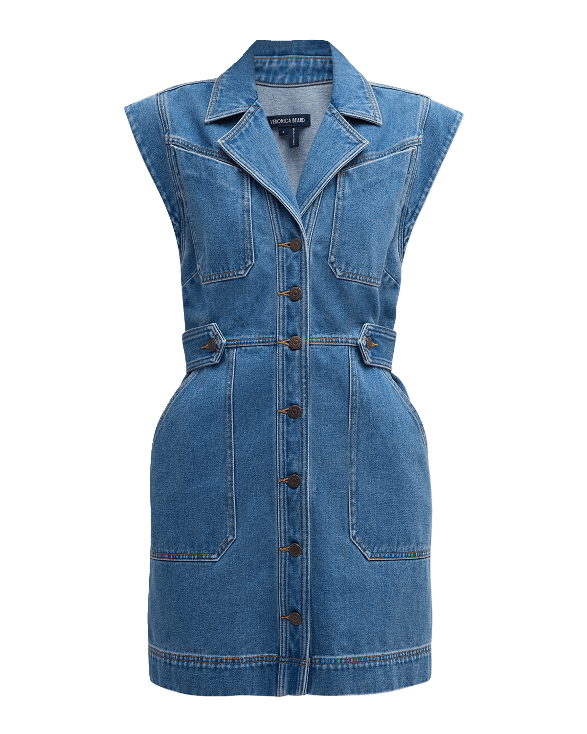 Veronica Beard Jax Denim Mini Dress