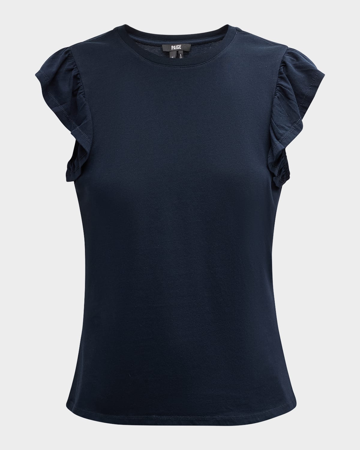 PAIGE Erissa Ruffle-Sleeve Tee