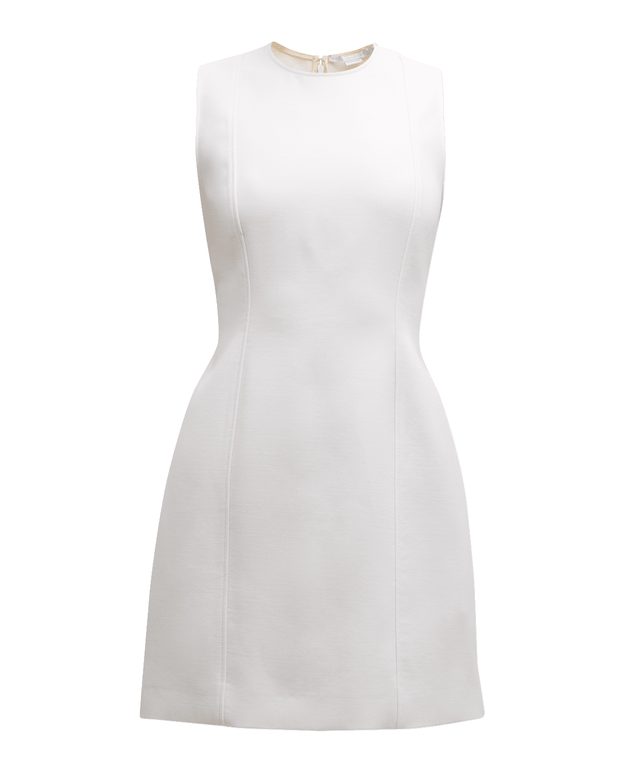 Stella McCartney Moulded Mini Sheath Wool Dress