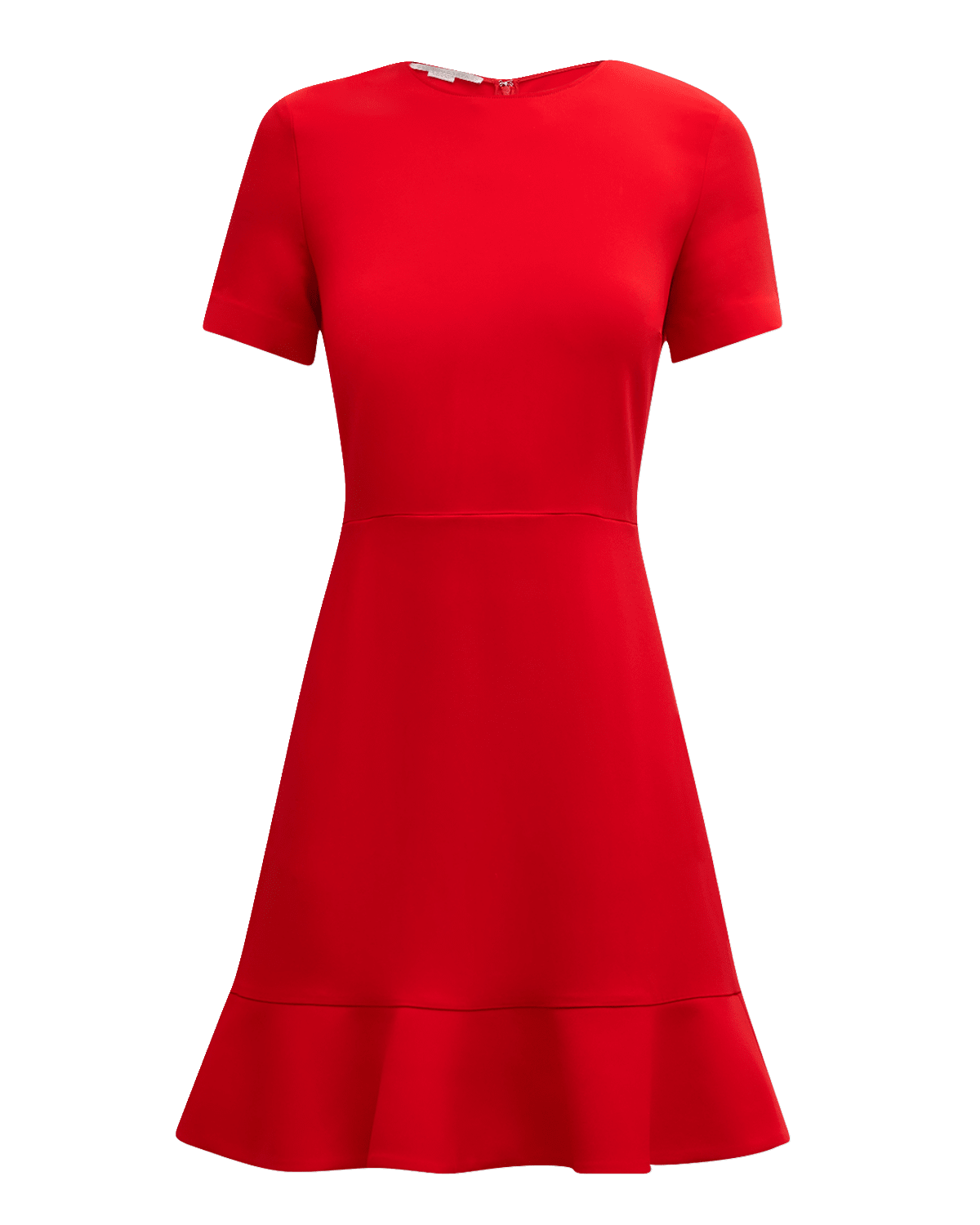 Stella McCartney Iconic Mini Dress with Flounce Hem