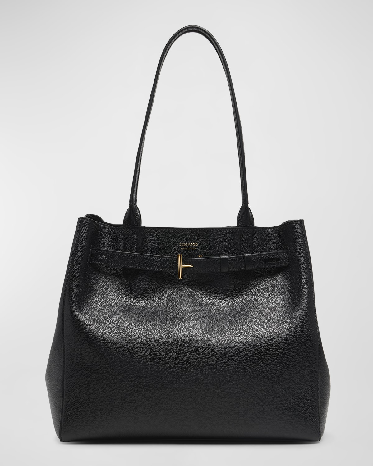 TOM FORD Audrey Medium Tote Bag in Grain Leather