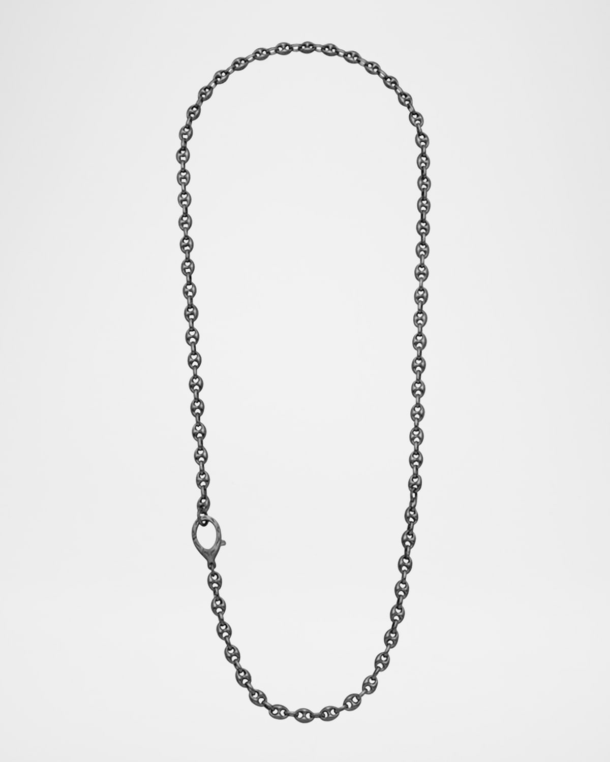 Marco Dal Maso Men 's Ulysses Marine Link Necklace in Silver, 52mm