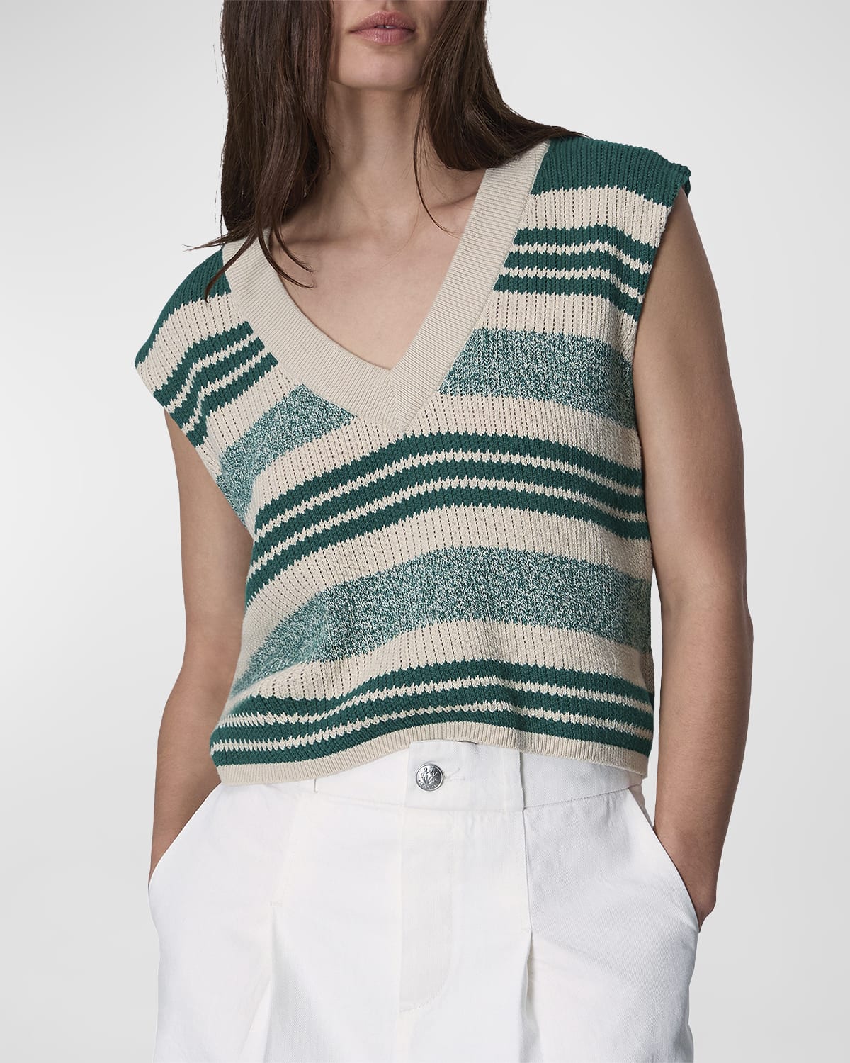 Rag & Bone Cyrus Stripe Vest