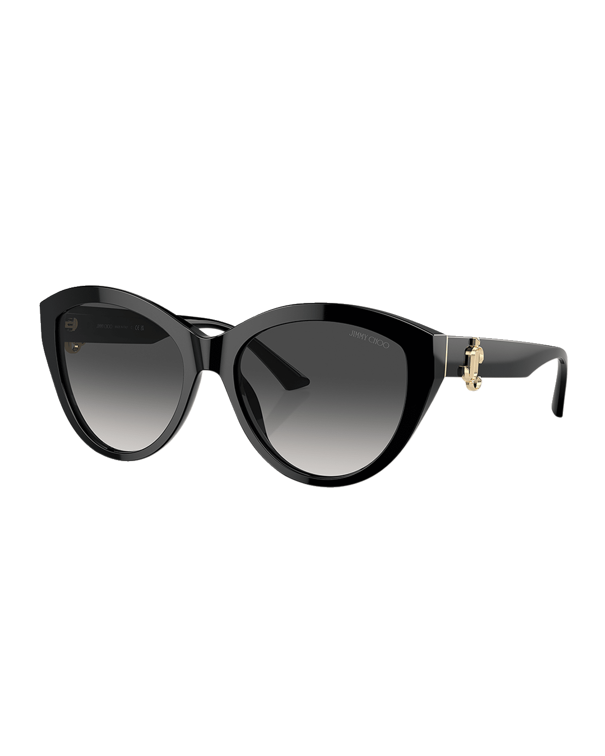 Jimmy Choo JC Logo Acetate Round Sunglasses