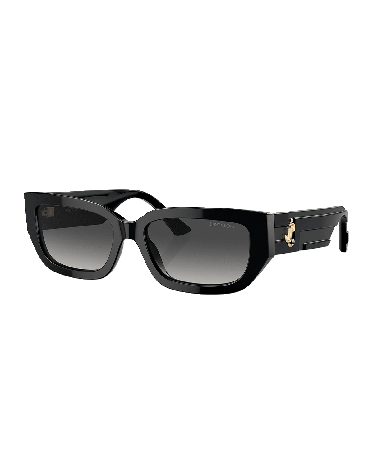 Jimmy Choo JC Logo Acetate Cat-Eye Sunglasses