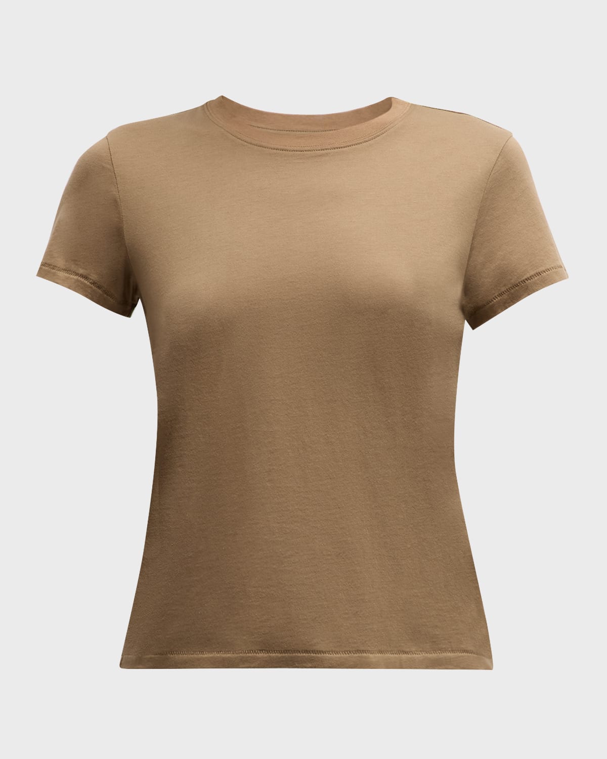 FRAME Crewneck Linen Pocket Tee