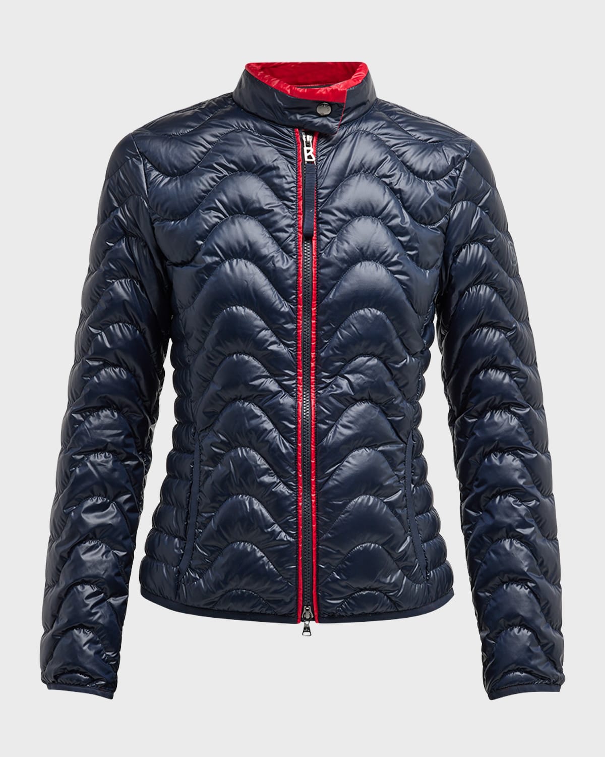 Bogner Karina Water-Repellent Lightweight Wave-Quilted Jacket
