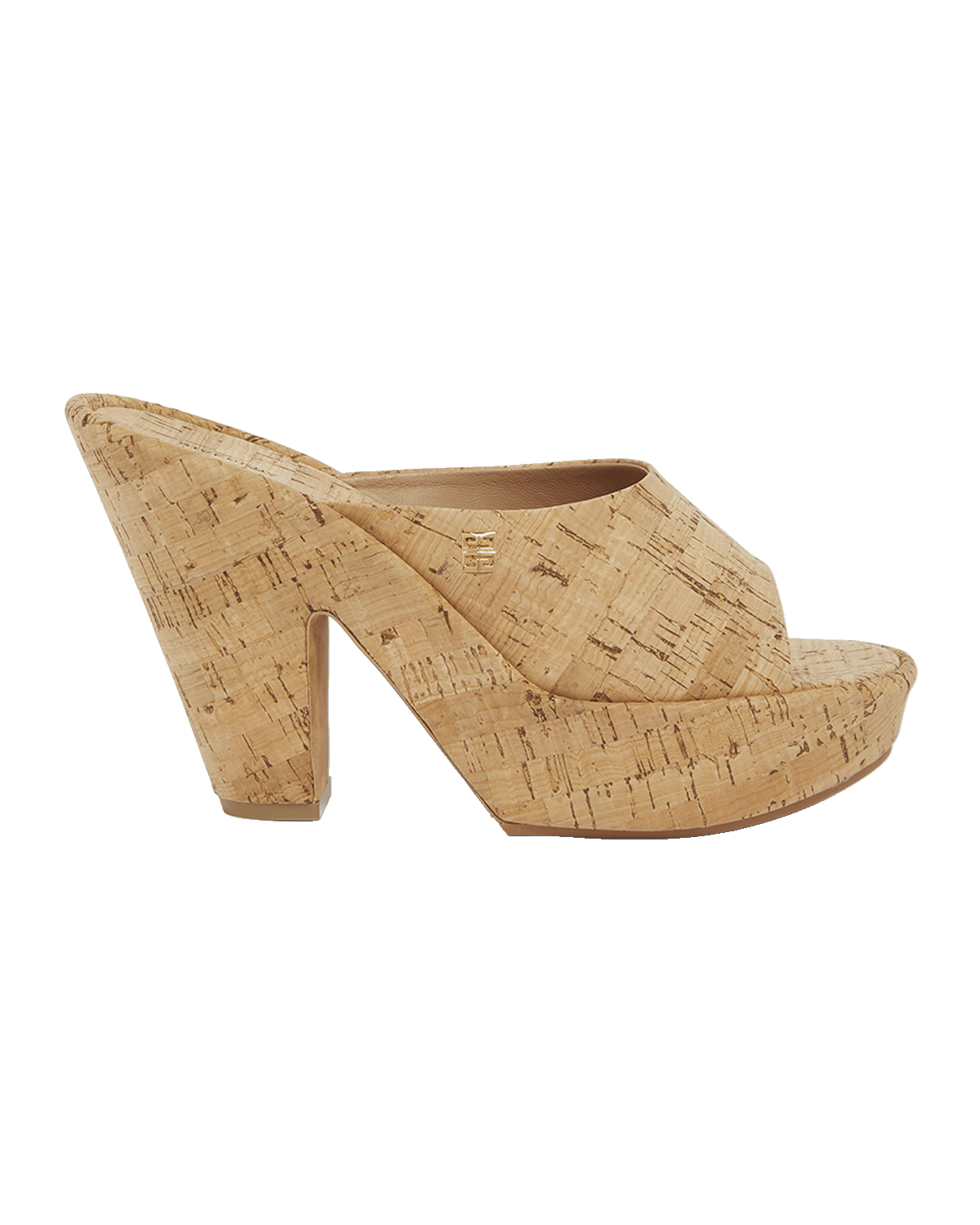 Givenchy Doll Cork Platform Mules