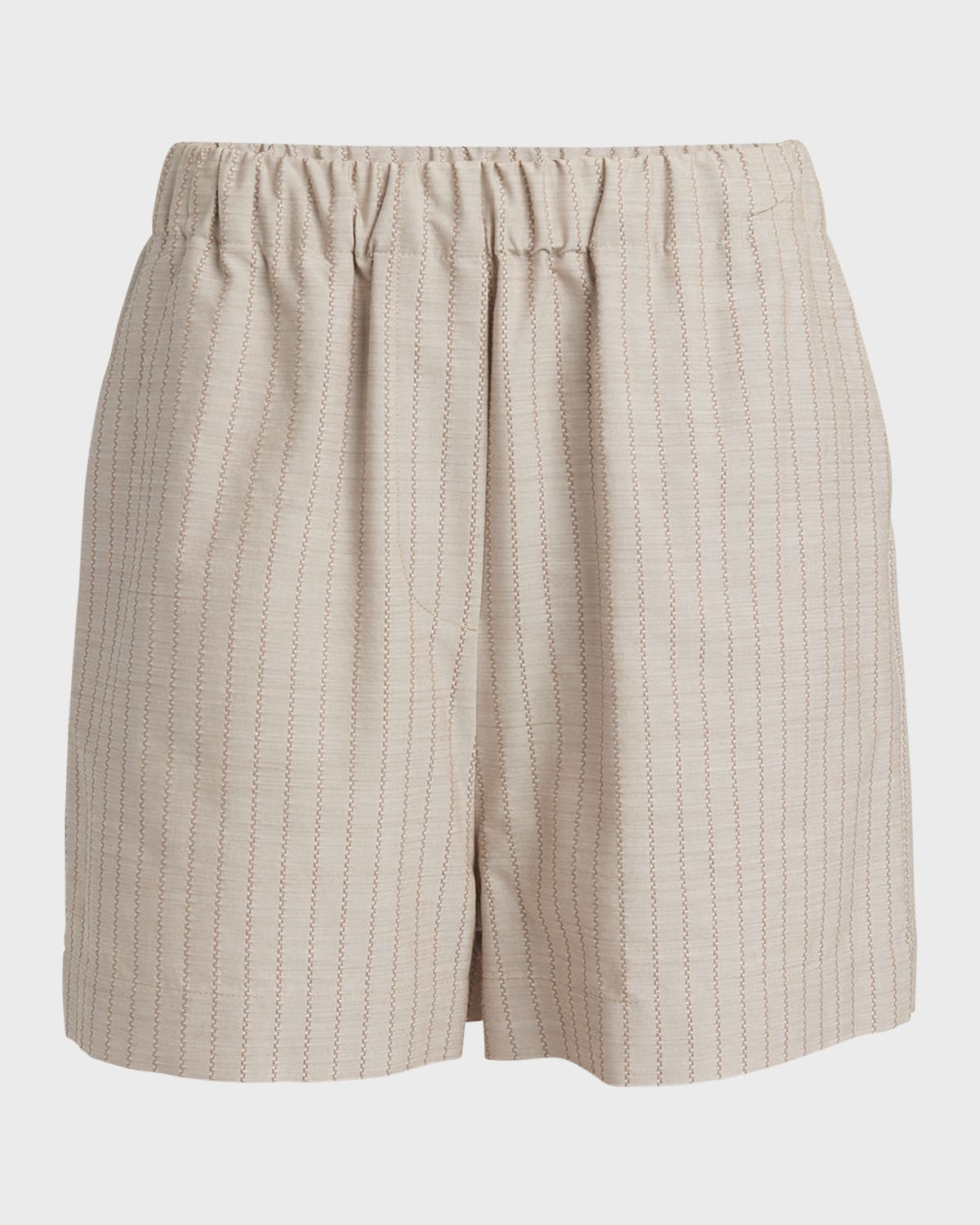 Golden Goose Stripe Jacquard Pull-On Shorts
