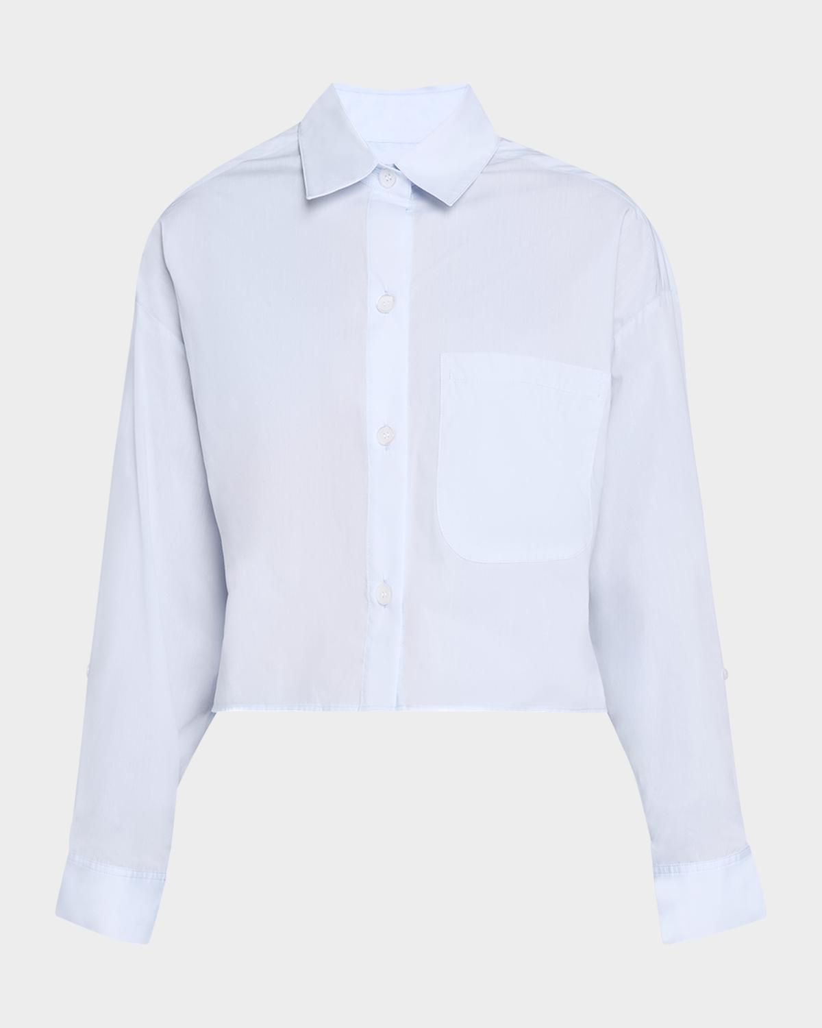 TWP Soon To Be Ex Superfine Cotton Button-Front Shirt