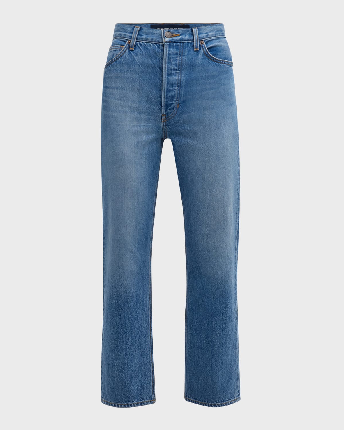 Veronica Beard Daniela Straight-Leg Jeans