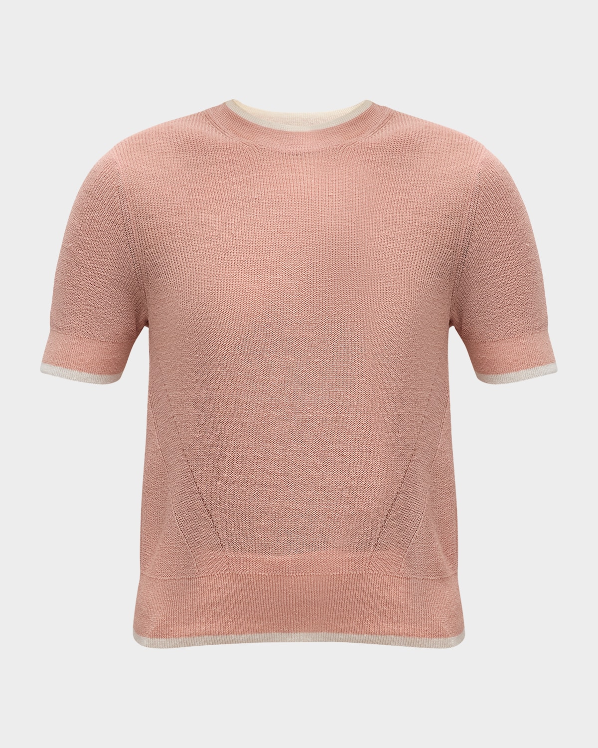 Veronica Beard Tula Short-Sleeve Sweater