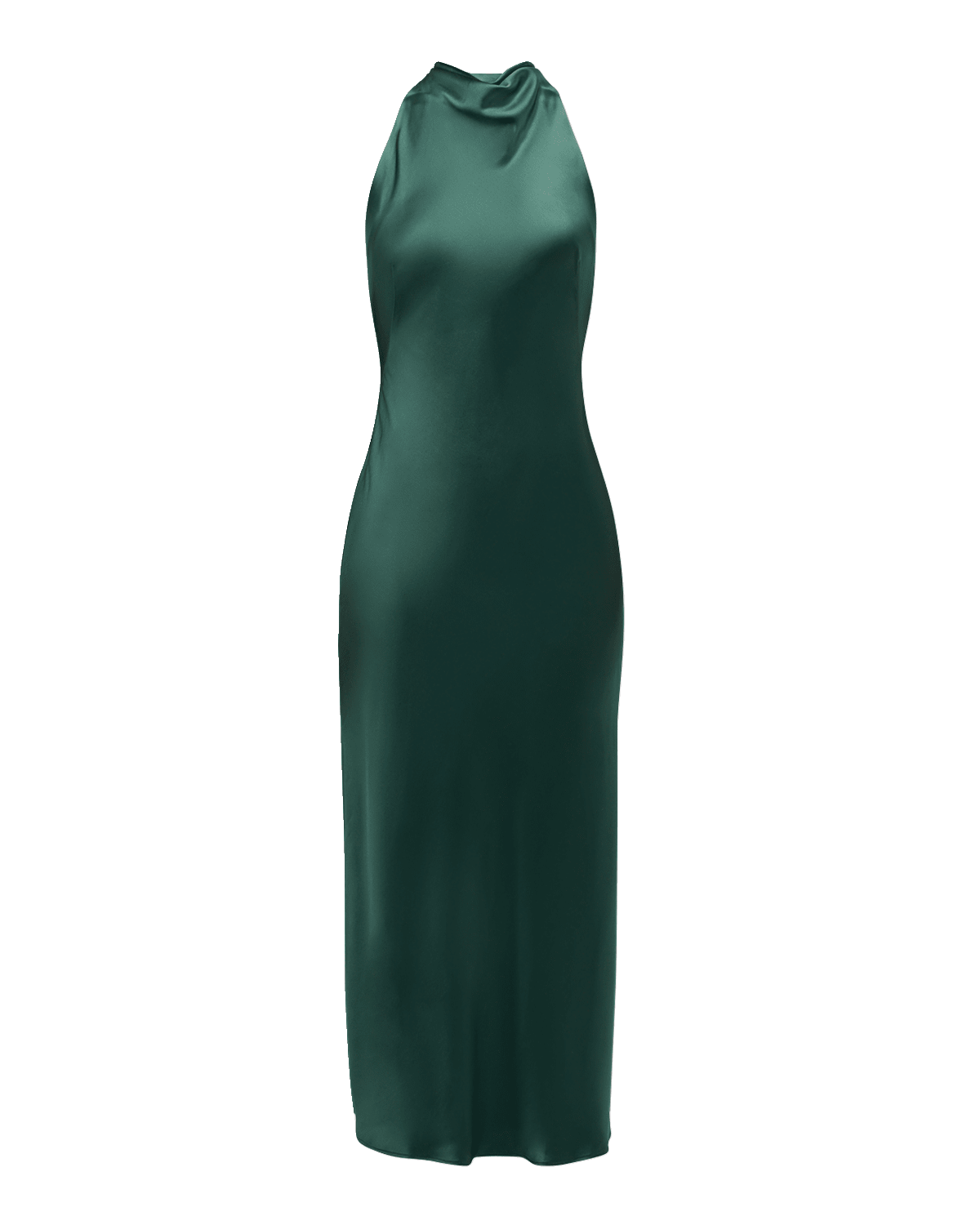 Acler Cadell Cowl-Neck Midi Dress