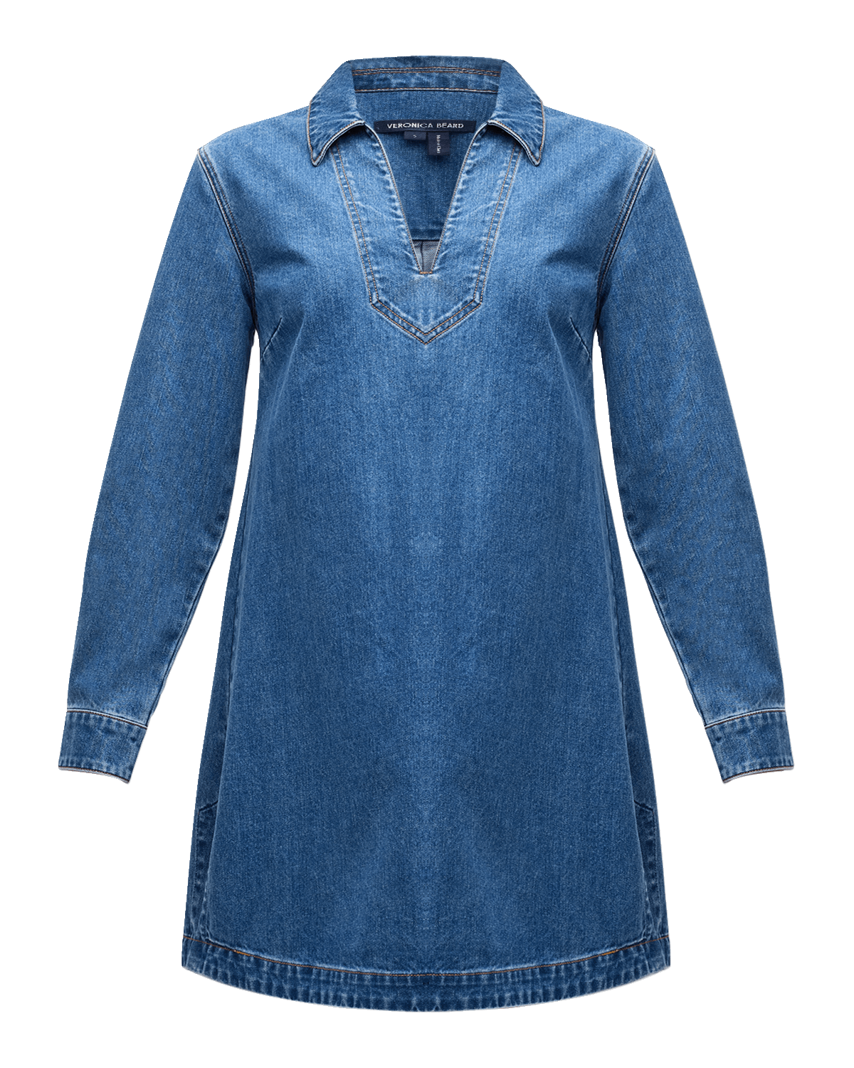 Veronica Beard Wasta Denim Tunic Dress