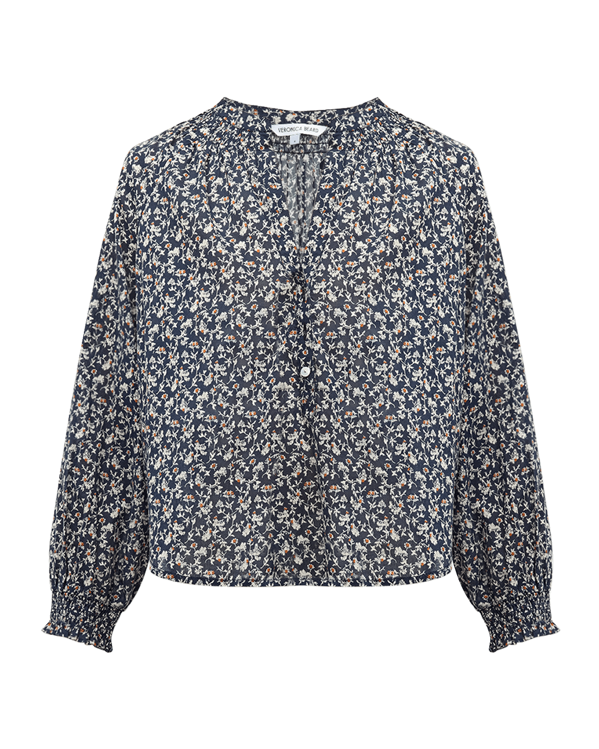 Veronica Beard Pienza Floral Top