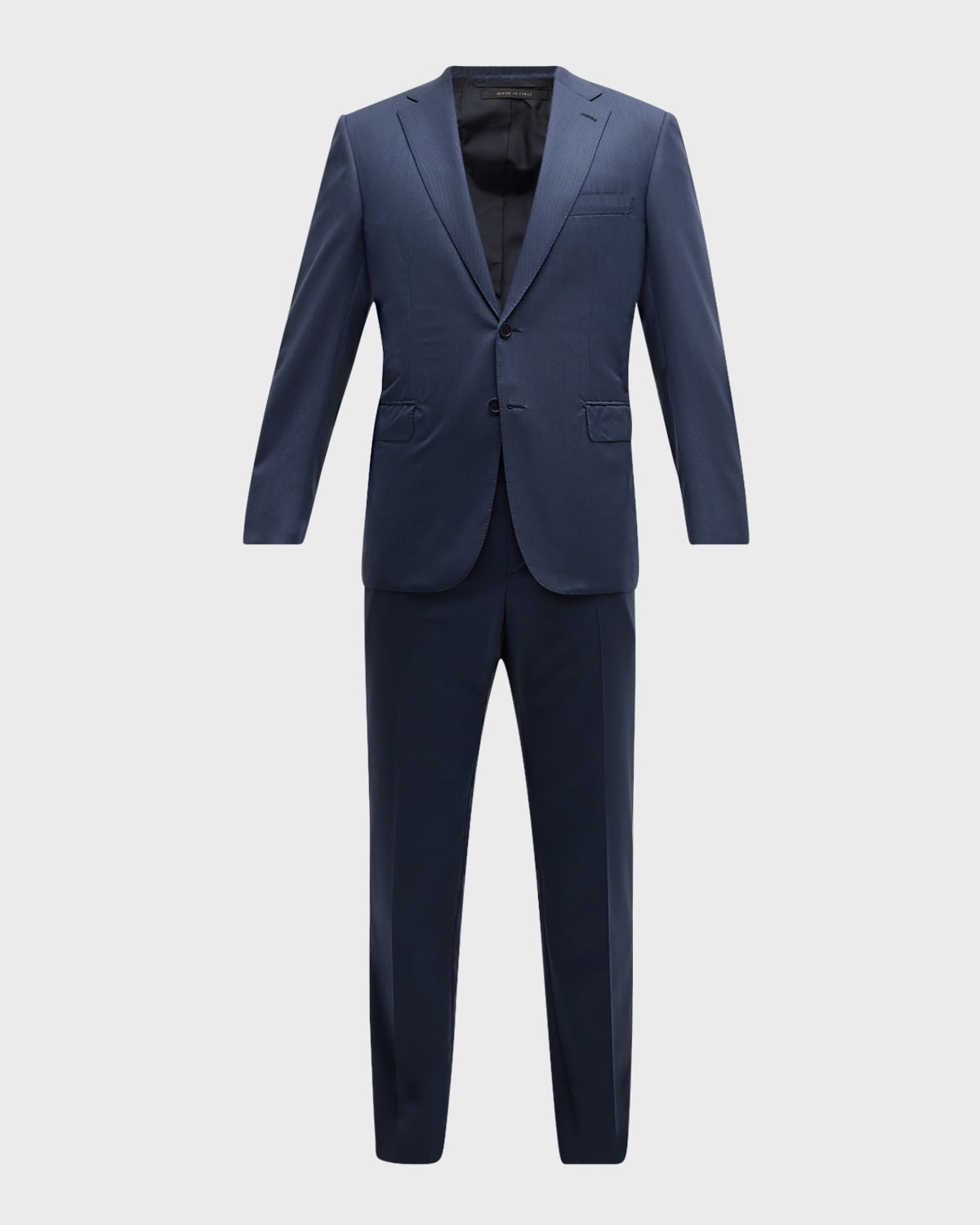 louisvuitton☆シングル2Bスーツ/紺/裏地ヴィヴィエンヌused品 Brioni Men's Brunico Virgin Wool Two-Piece Suit | Smart Closet