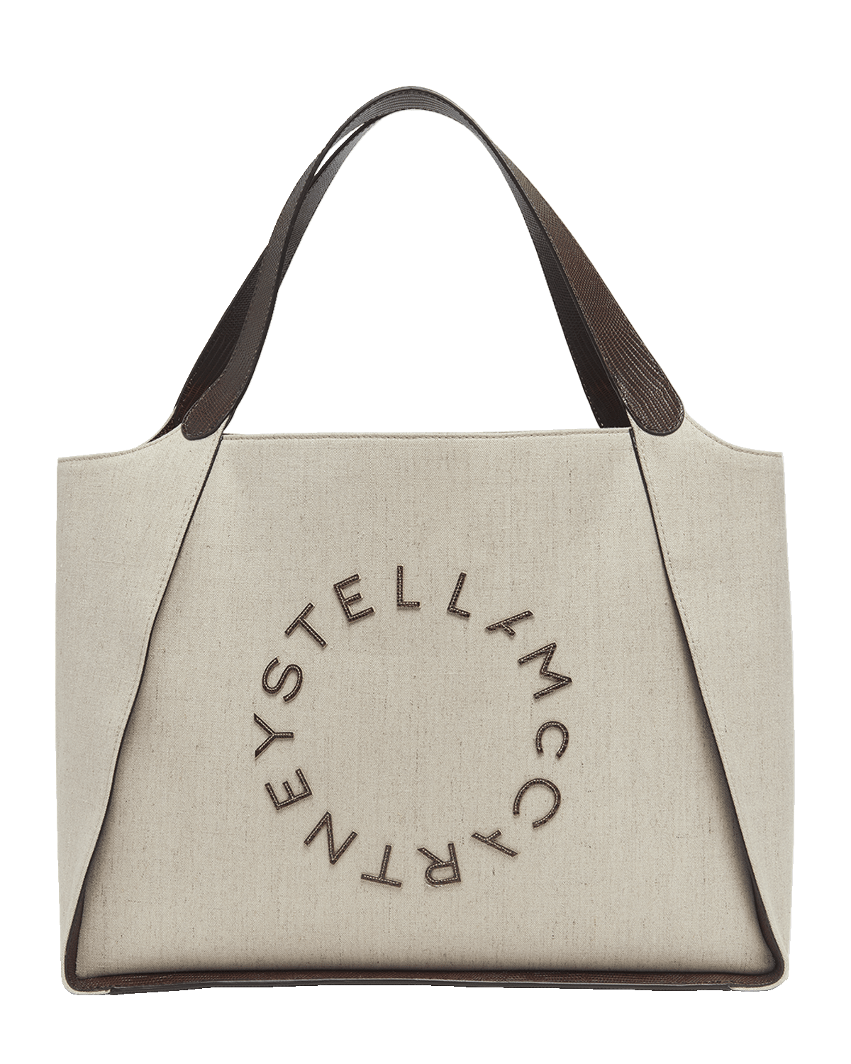 Stella McCartney Logo Eco Canvas Tote Bag