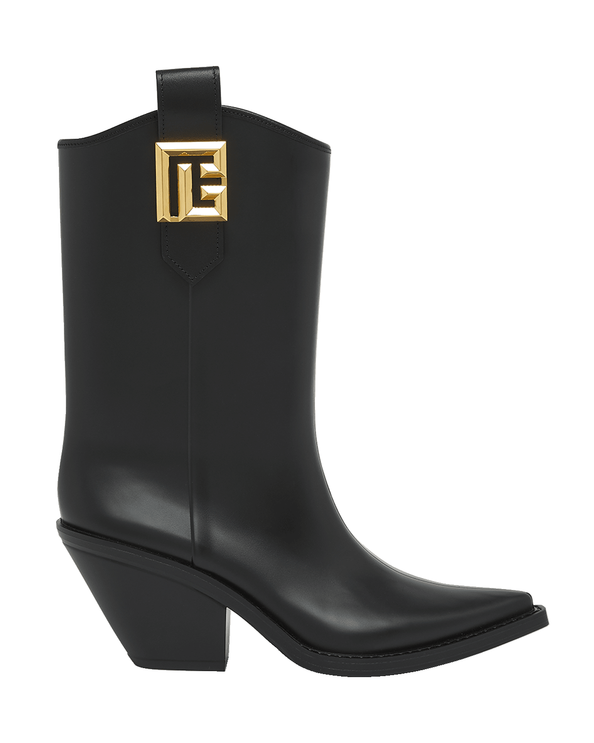 Balmain Tess Medallion Western Booties