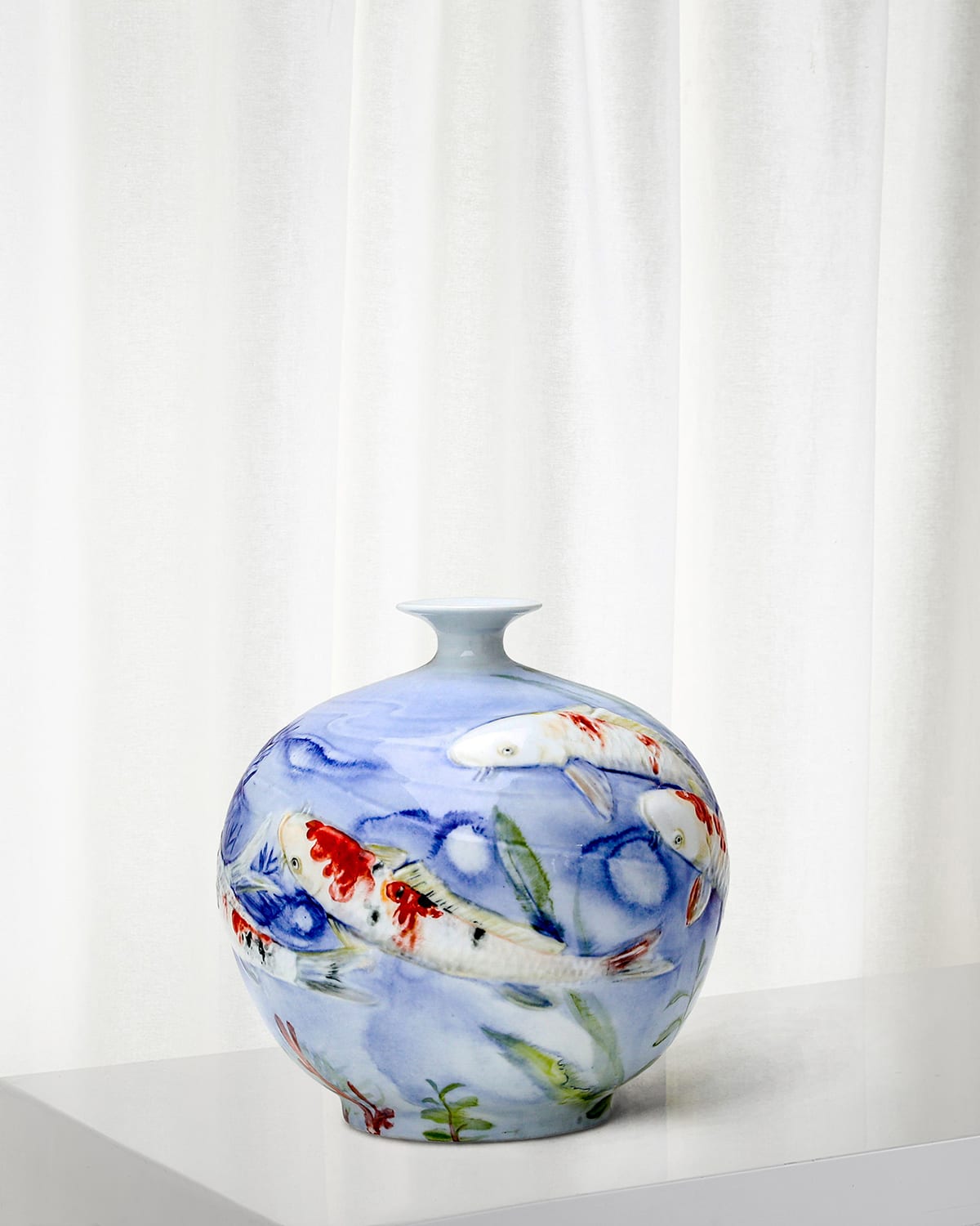 Winward Home Koi Fish Bottle Vase | Thumbnail 3