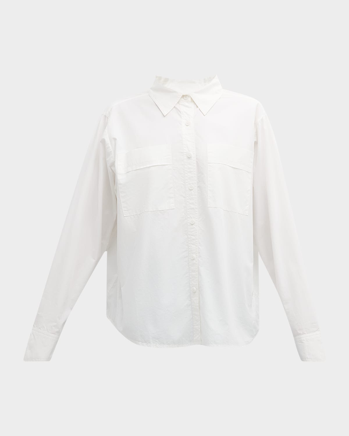 Apiece Apart Button-Down Organic Cotton Shirt