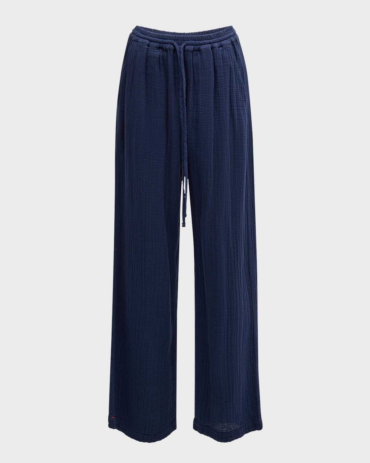 Xirena Dylan Straight-Leg Cotton Gauze Pants