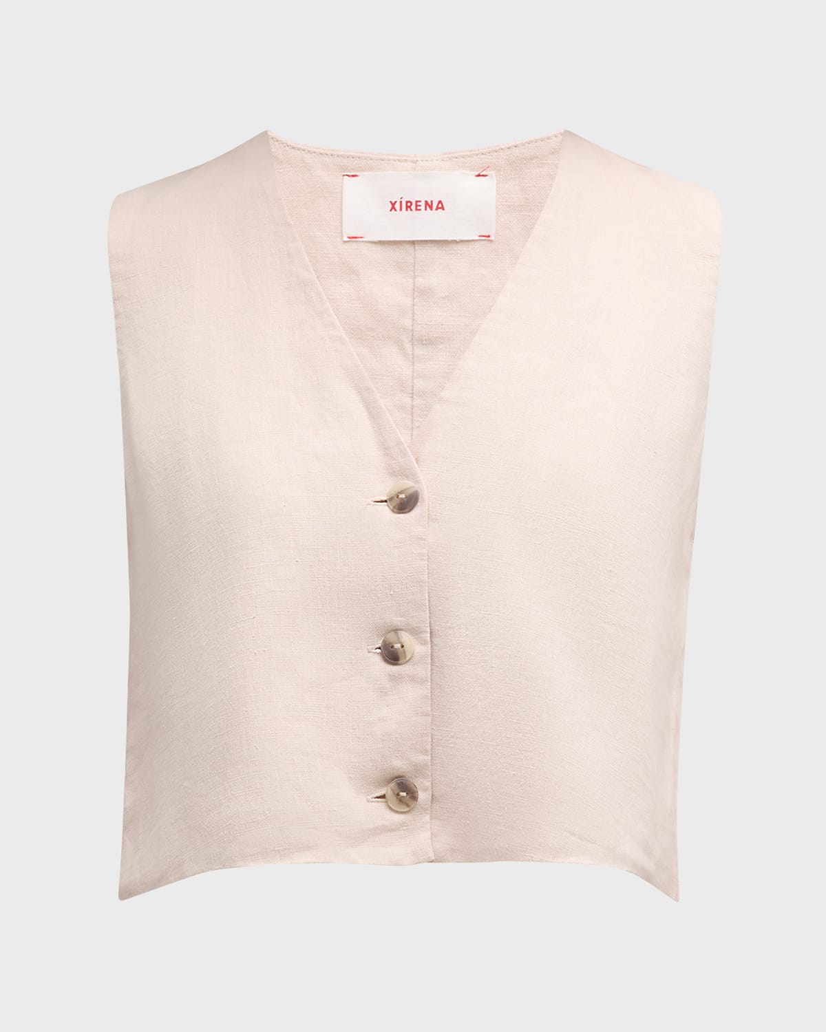 Xirena Vida Cropped Cotton Vest