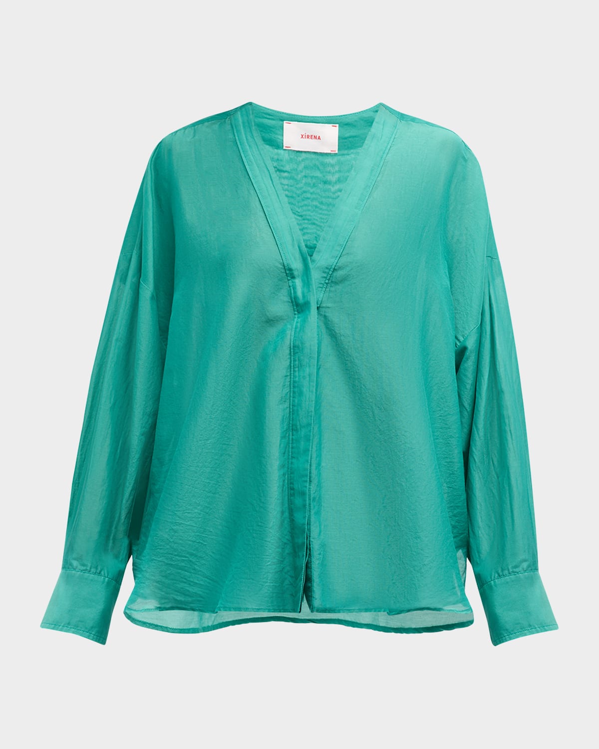 Xirena Frances Oversized Button-Down Cotton Shirt