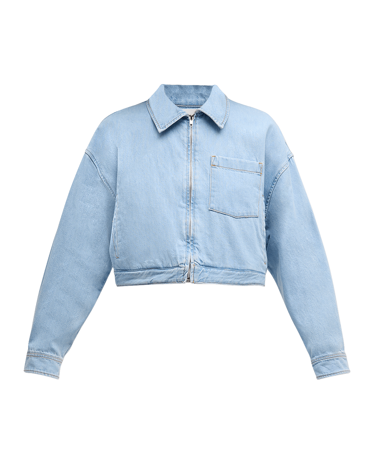 Xirena Anton Cropped Denim Jacket