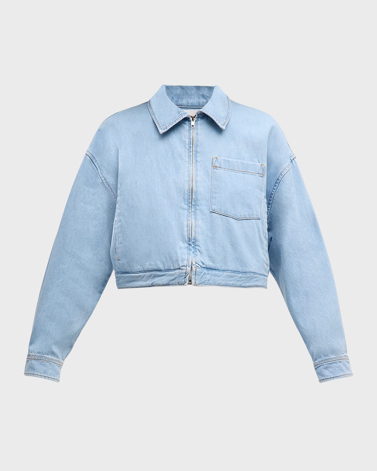 Xirena Anton Cropped Denim Jacket