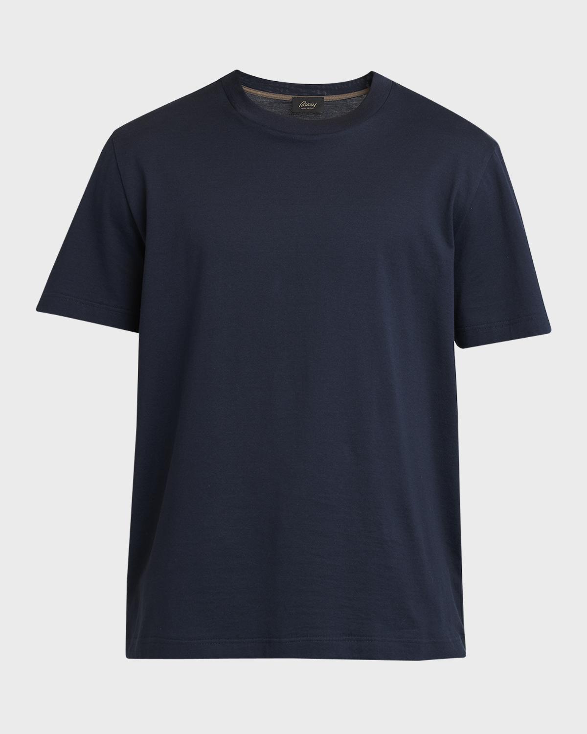 Brioni Men's Cotton Crewneck T-Shirt