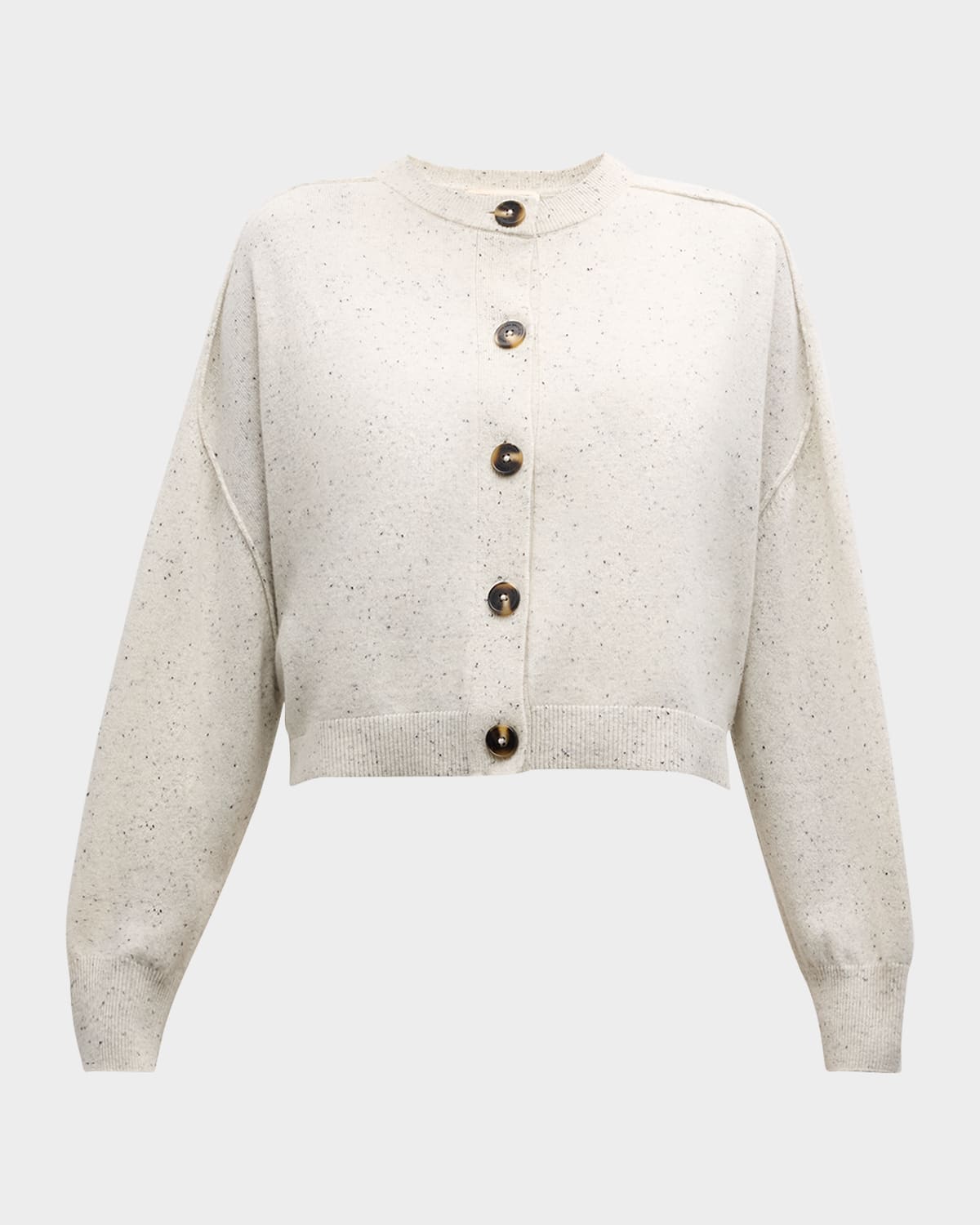 Vanessa Bruno Douve Speckled Wool Cardigan