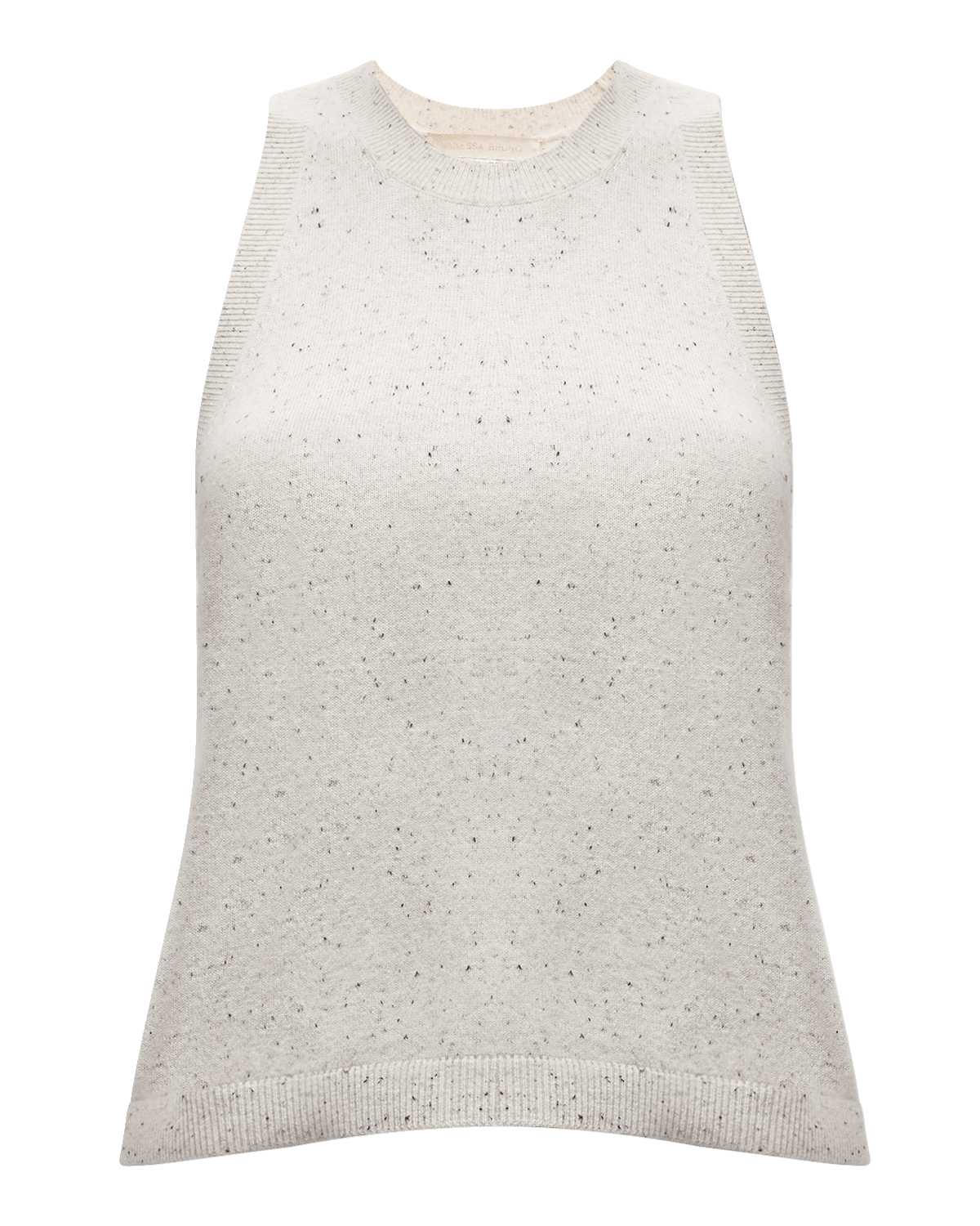 Vanessa Bruno Desiree Speckled Wool Tank