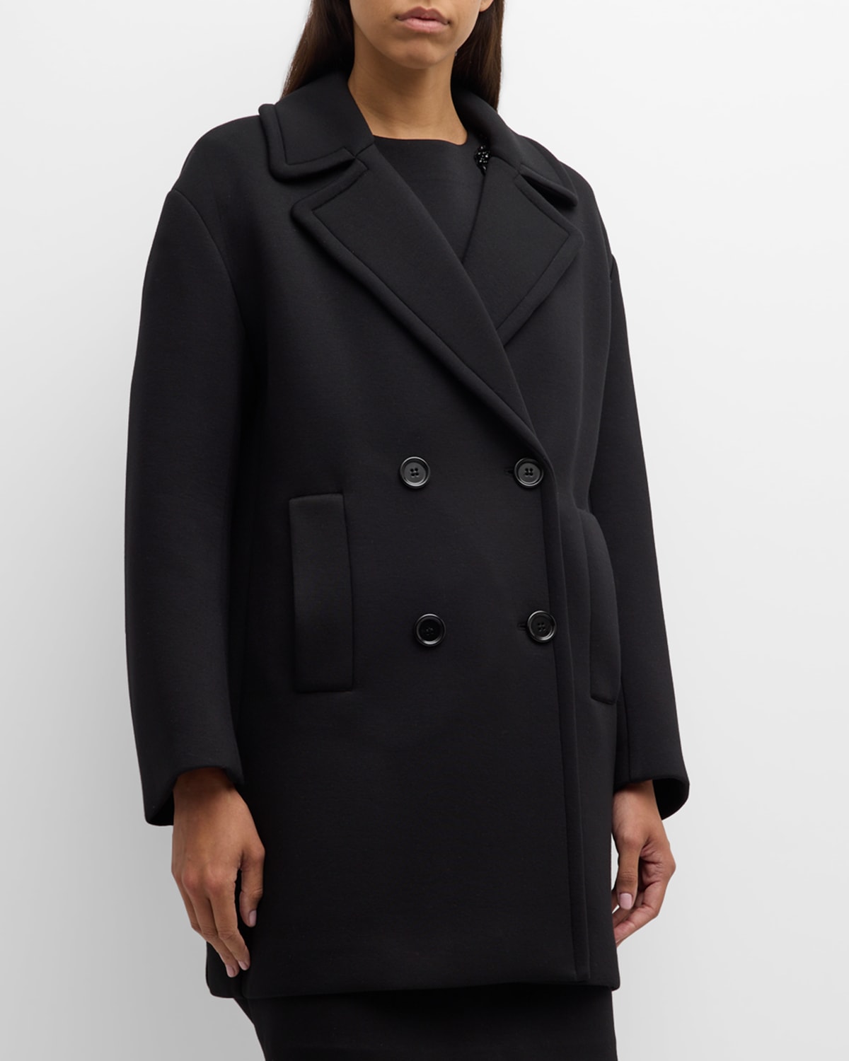 Max Mara Gradi Cotton Top Coat