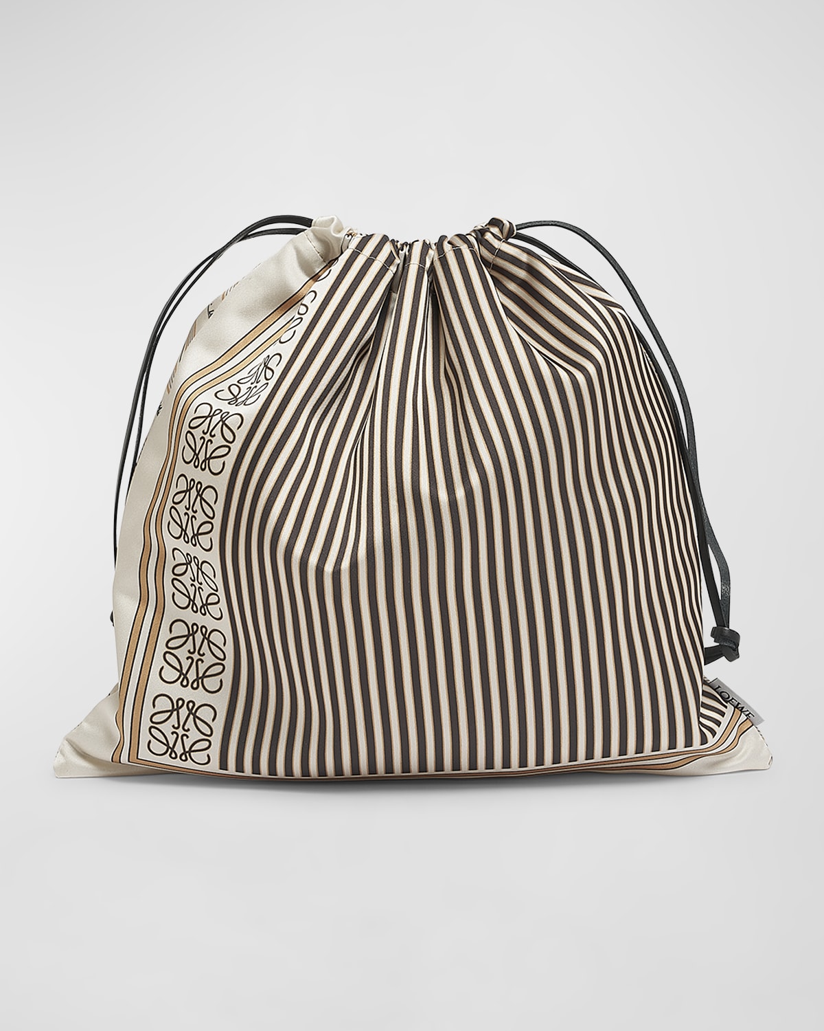 Loewe x Paula’s Ibiza Drawstring Pouch in Cotton