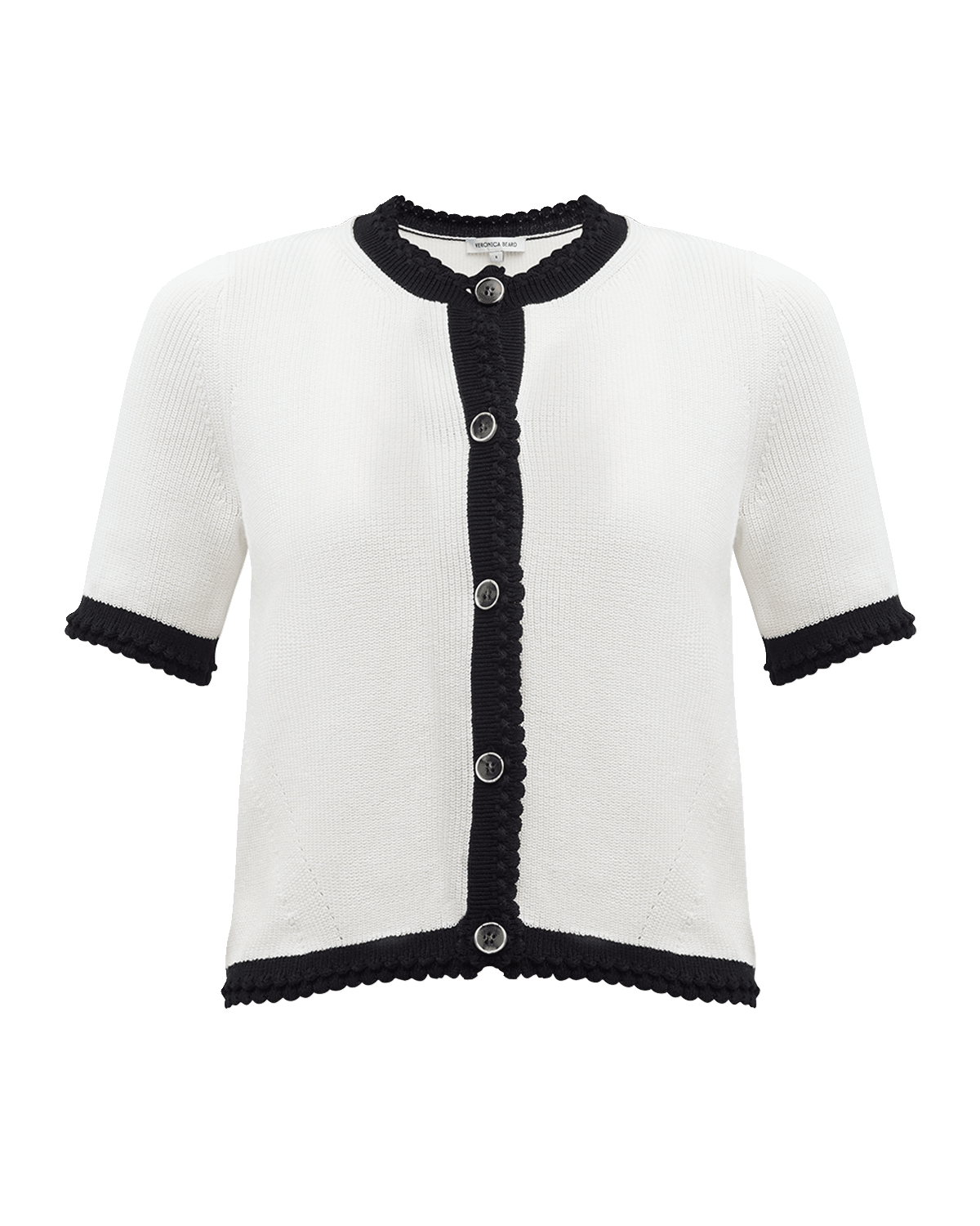 Veronica Beard Neroli Short-Sleeve Cardigan