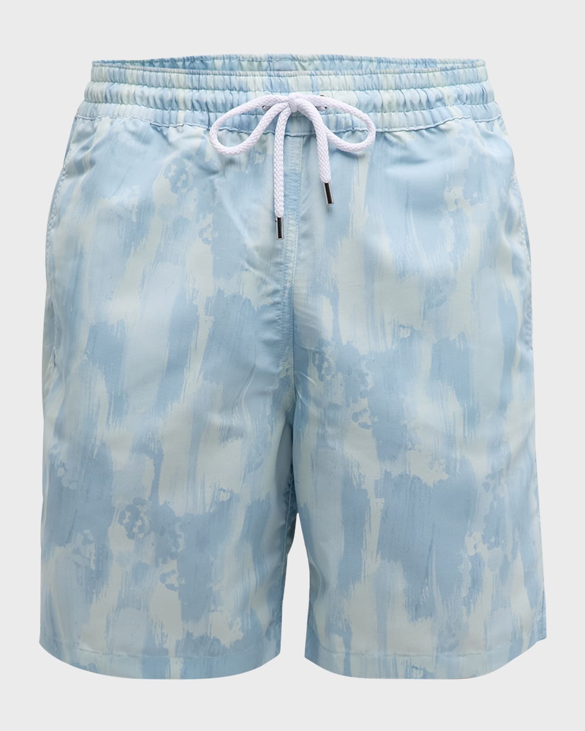 Frescobol Carioca Men's Seascape-Print Swim Shorts