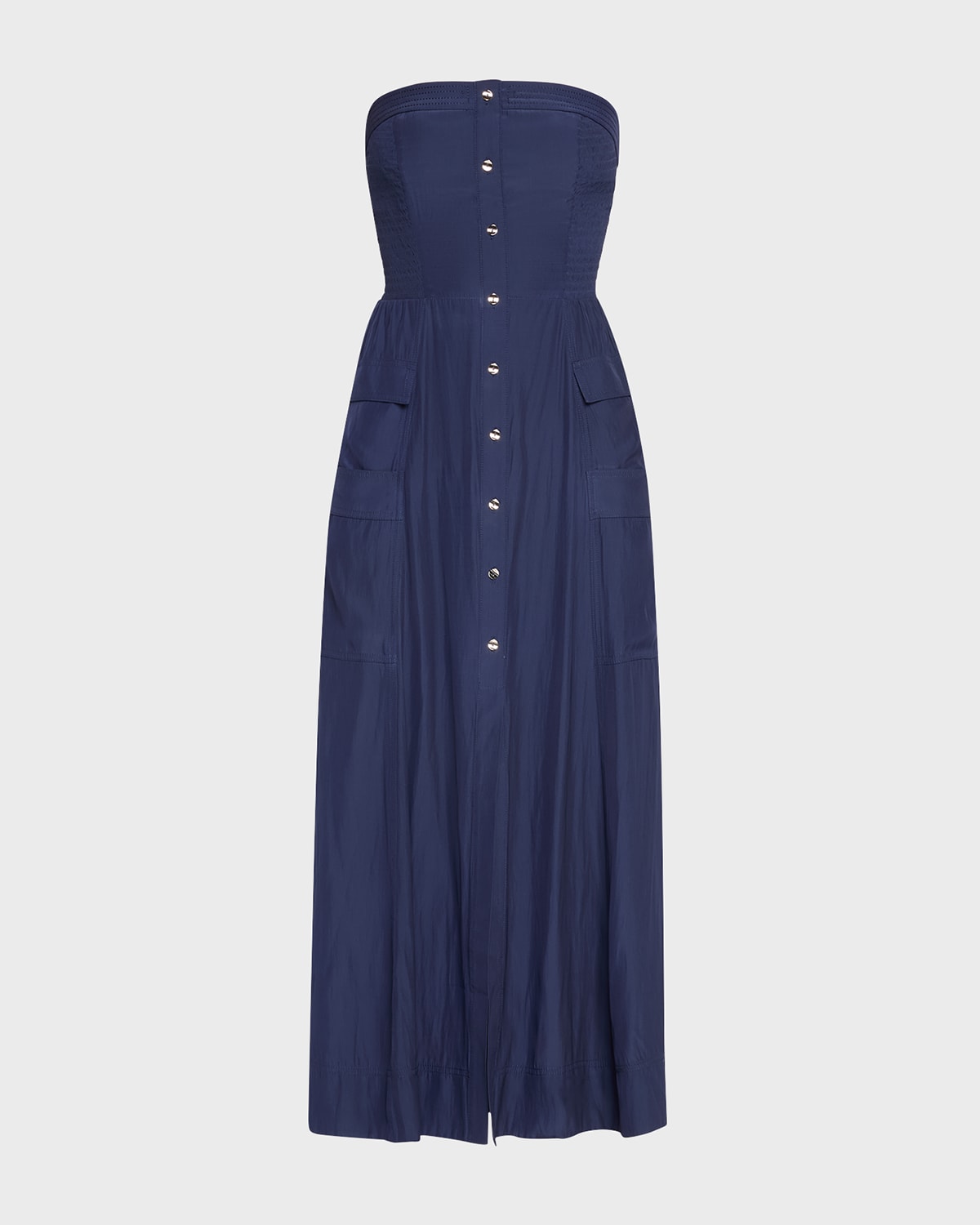 Ramy Brook Blair Strapless Midi Dress