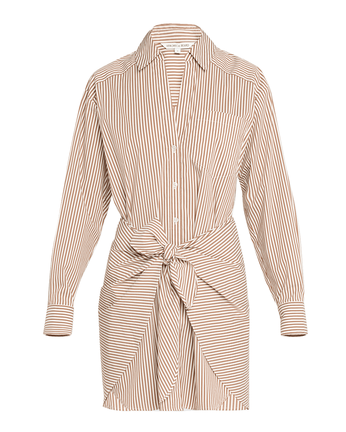 Veronica Beard Roanoke Stripe Shirtdress