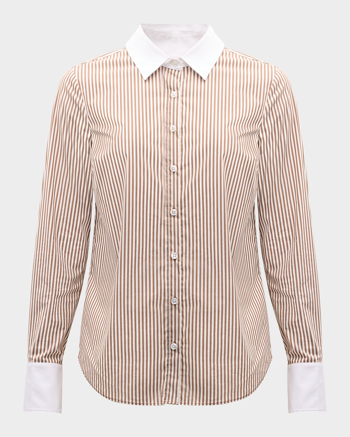 Veronica Beard Marisol Classic Stripe Shirt