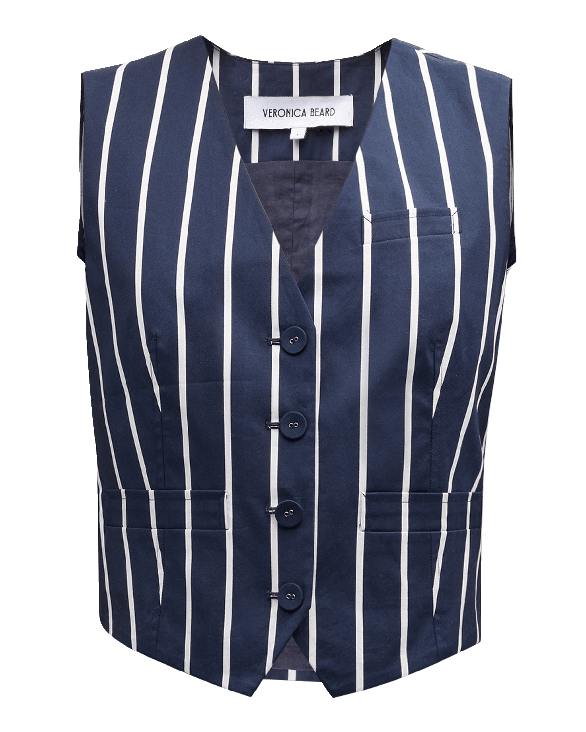 Veronica Beard Bennet Stripe Vest