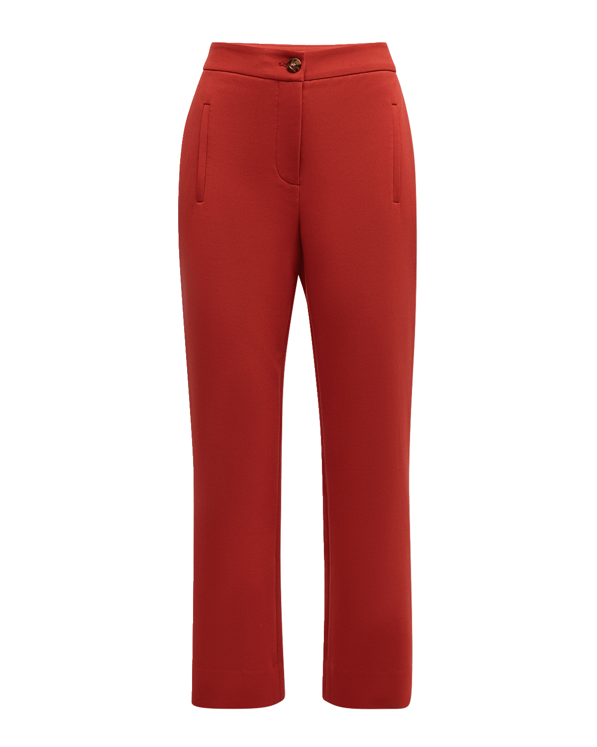 Veronica Beard Arte Straight Cropped Pants
