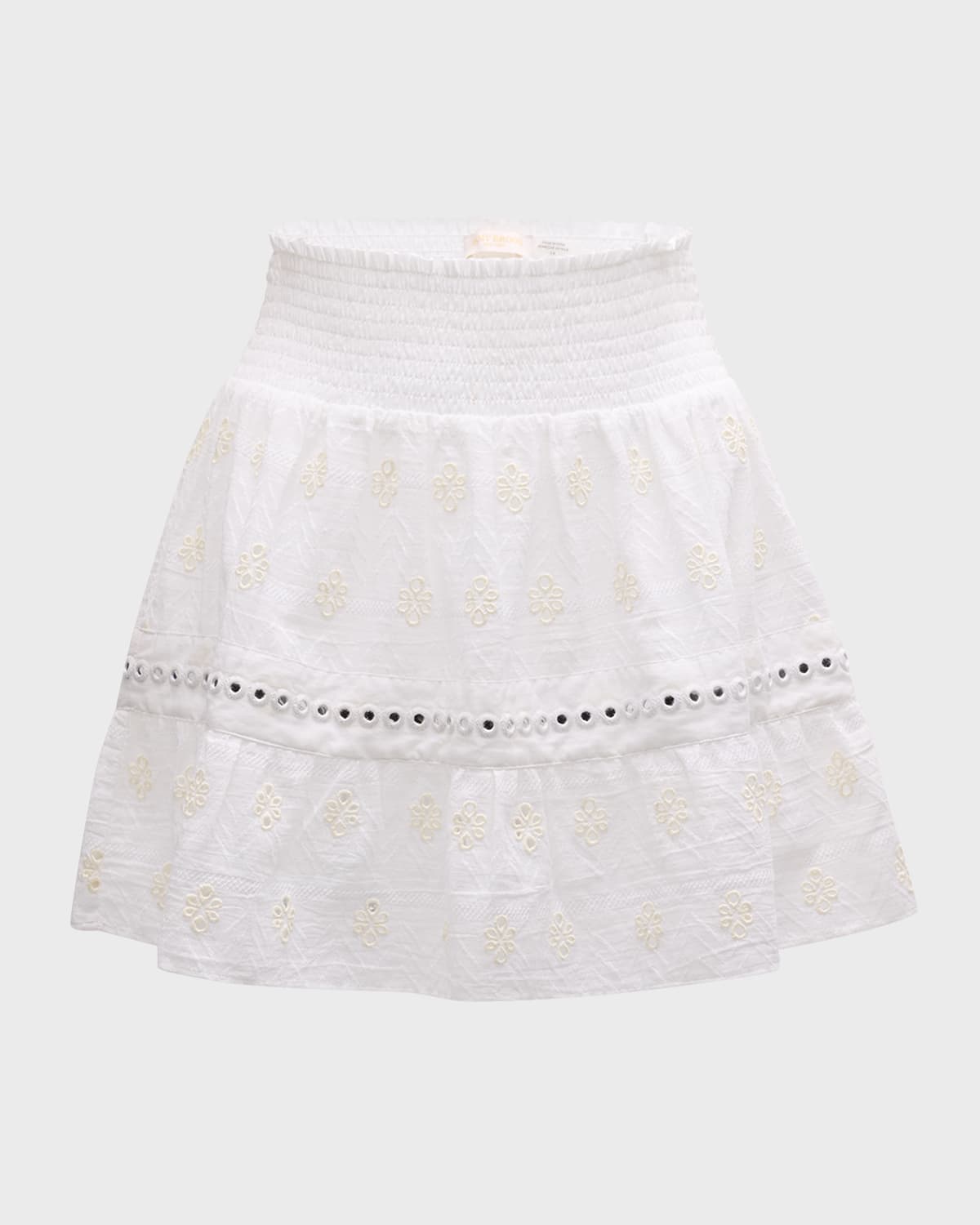 Ramy Brook Annetta Embroidered Mini Skirt