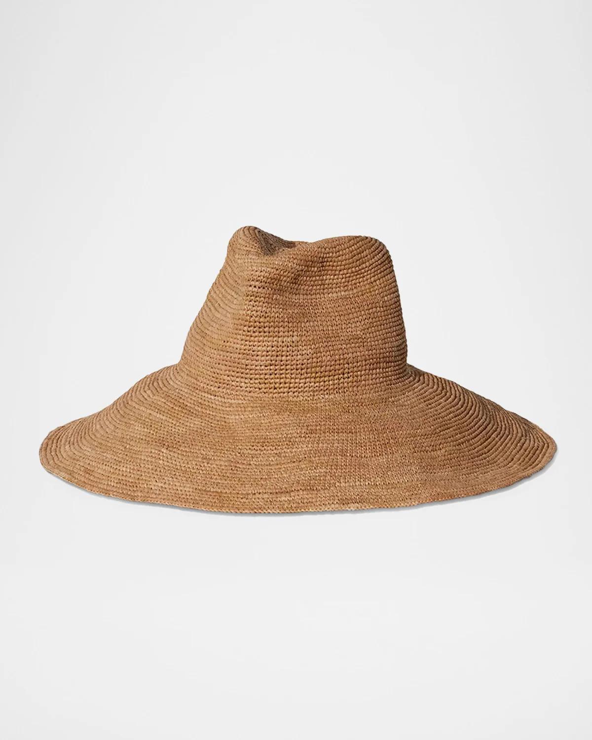 Waverly Raffia Large Brim Hat