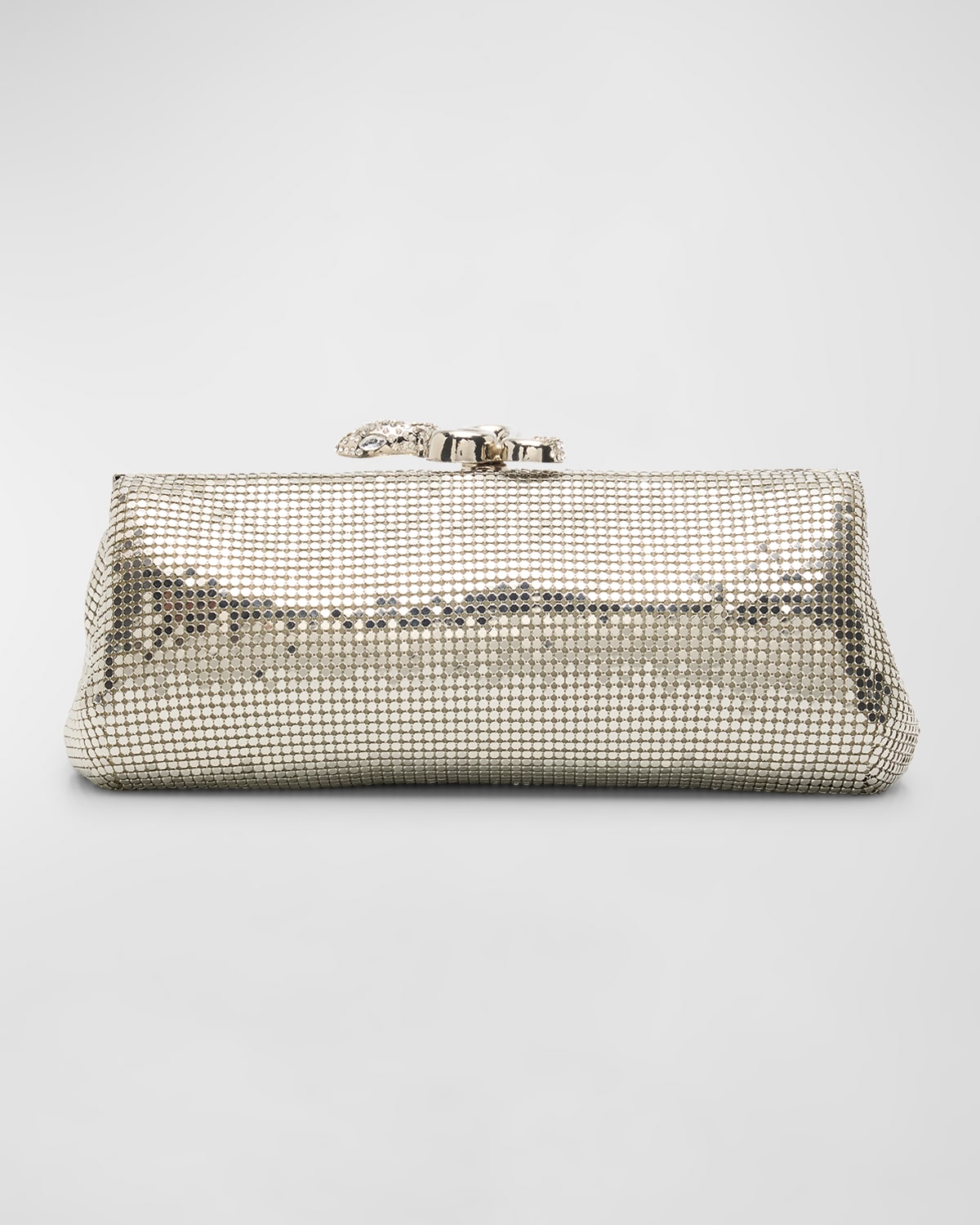 Whiting & Davis Embellished Evening Clutch Bag